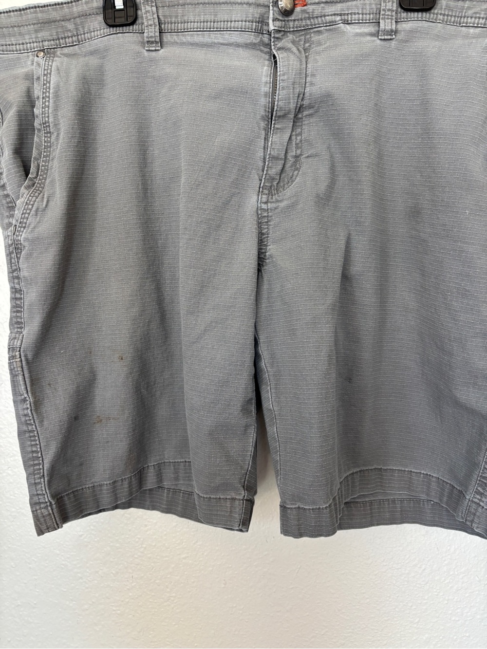 Weatherproof Solid Grey Shorts - Picture 2 of 4